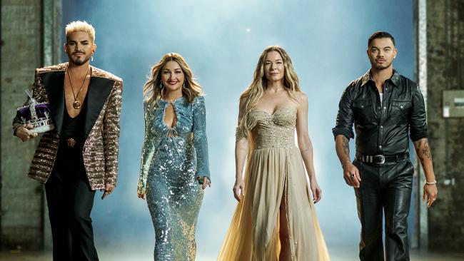 The Voice 2024 coaches: Adam Lambert, Kate Miller-Heidke, LeAnn Rimes and Guy Sebastian.