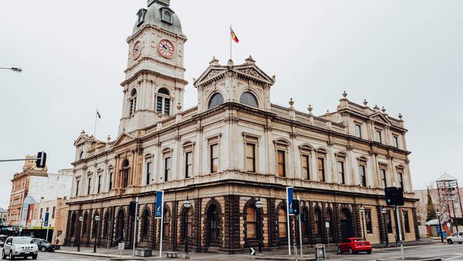 Ballarat Landmark Icons Ballarat Town Hall. Photo: Chloe Smith.