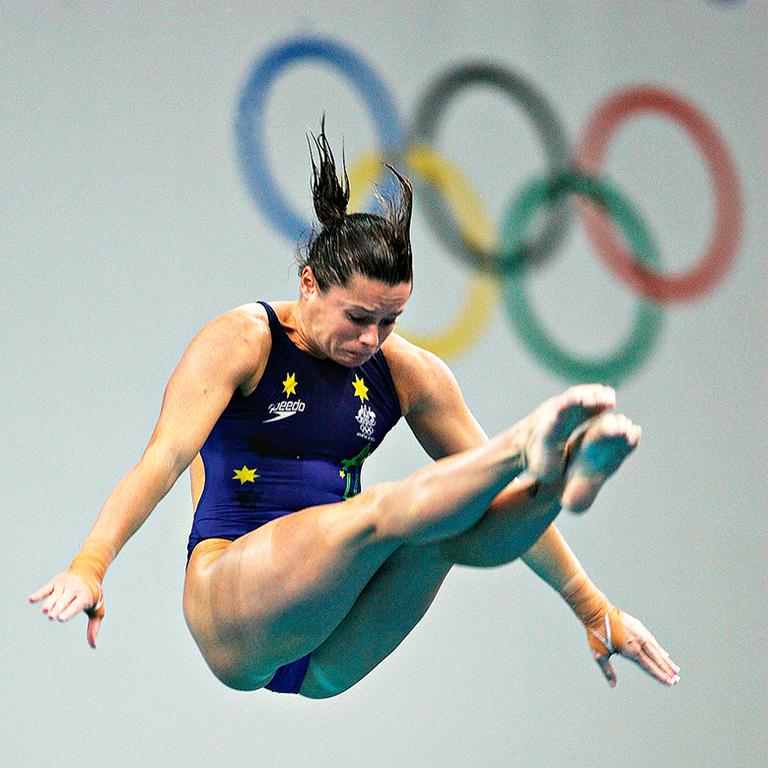 Chantelle Newbery has spiralled into a life of crime after winning gold at the 2004 Olympics (Photo by Daniel Berehulak/Getty Images for FINA)