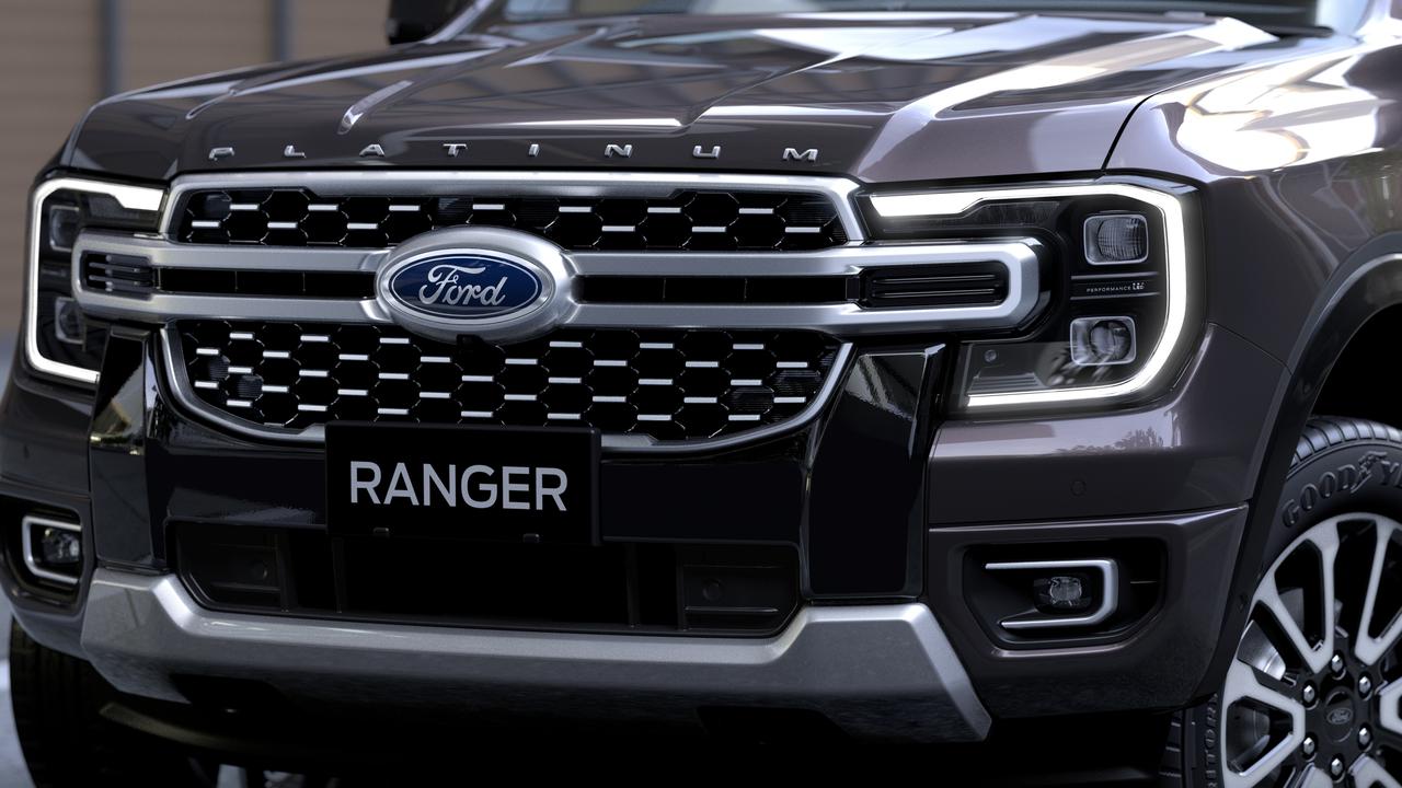 The Platinum is the most luxurious vehicle in the Ford Ranger line-up. Picture: Supplied.