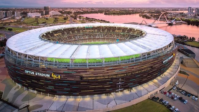 Optus Stadium, Perth. Picture: Supplied