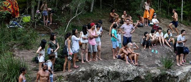 A large number of people were spotted at Killarney Glen. Photo: Regi Varghese.