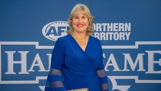 Eva Lawler at the 2023 AFLNT Hall of Fame. Picture: Pema Tamang Pakhrin