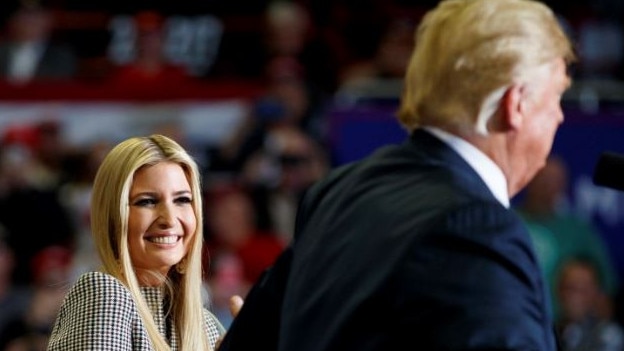 Could Ivanka Trump be a future US President? Picture: AP