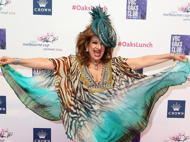 VRC Oaks Club Lunch. Maria Venuti. Picture: Julie Kiriacoudis