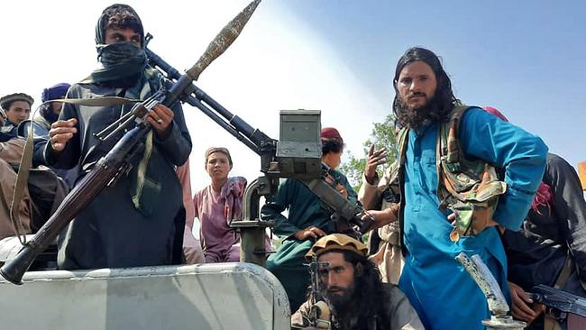 Taliban fighters in Afghanistan captured many capital cities in the past month, culminating in Kabul this week. Picture: AFP