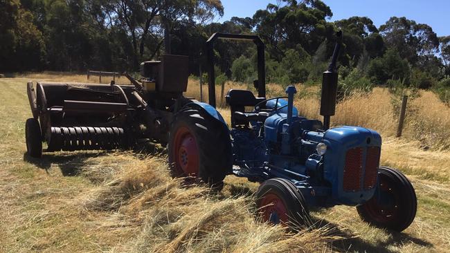 Ian McFee, from Rhyll, has an incredible tractor collection. This is a Fordson Dexta, 1952.