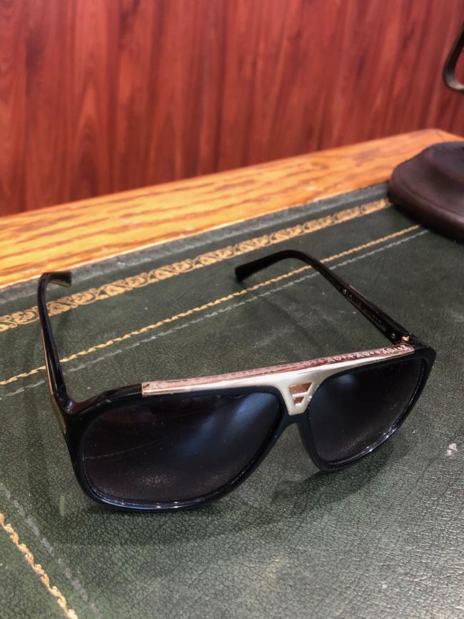 Pasquale Barbaro’s Louis Vuitton sunglasses left at his barrister’s office.