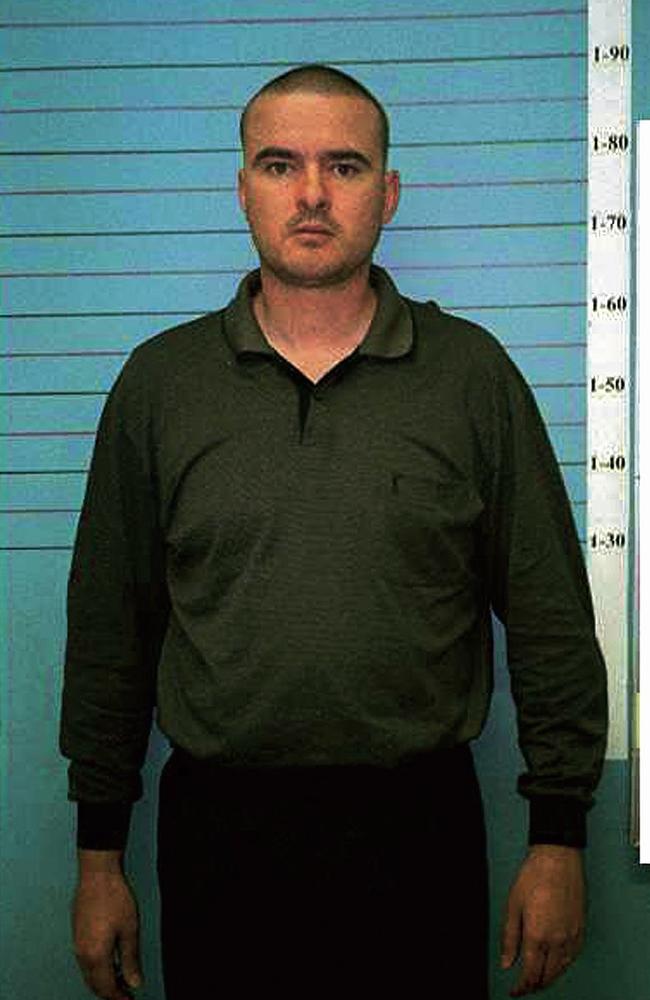 Police mugshot of Matthew Wales.