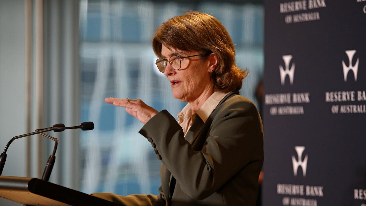 Reserve Bank governor Michele Bullock says the central bank is watching the trimmed mean figure. Picture: NewsWire / John Appleyard