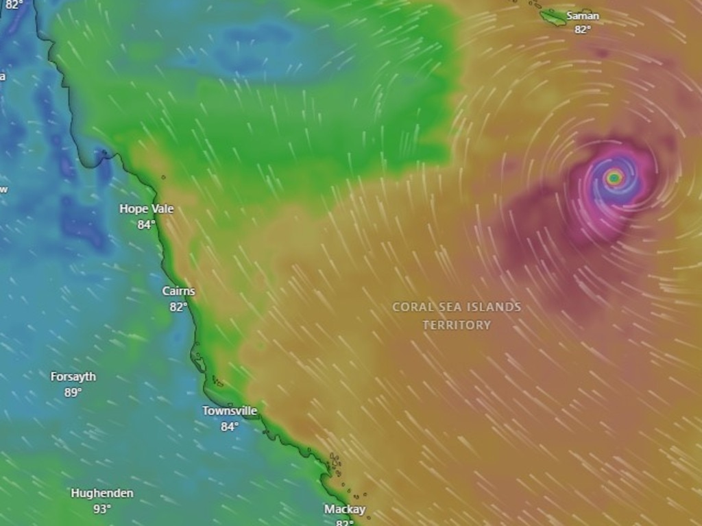 Tropical Cyclone Alfred stalked Queensland in 2025: Picture: Supplied