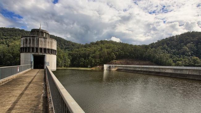 Clarrie Hall Dam after upgrades. Photo: Nolan Verheij-Full / Tweed Daily News