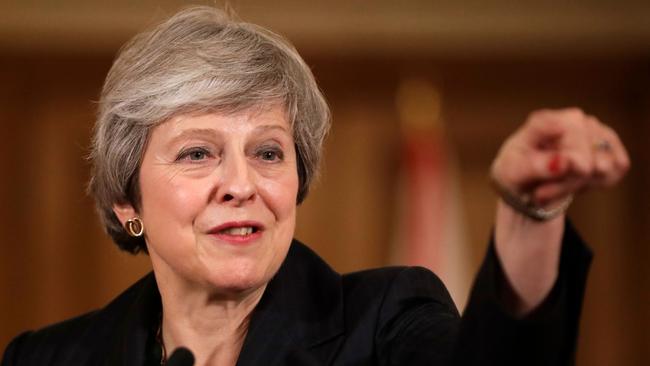 Britain's Prime Minister Theresa May. Picture: AFP