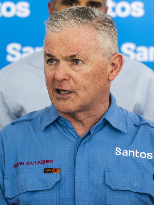 Santos CEO Kevin Gallagher. Picture: Supplied