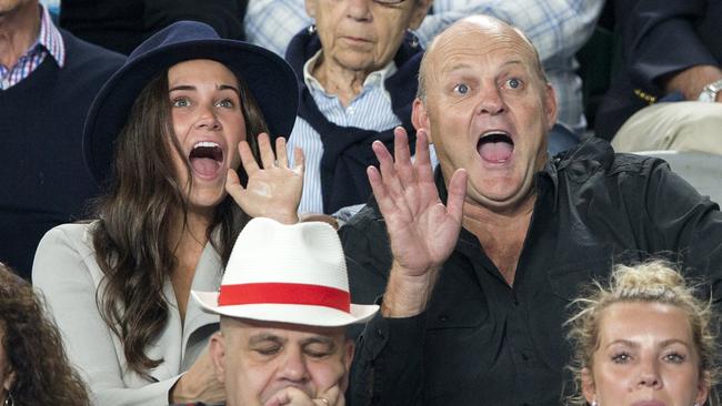 Billy Brownless and Lexi McNeil at Rod Laver Arena.