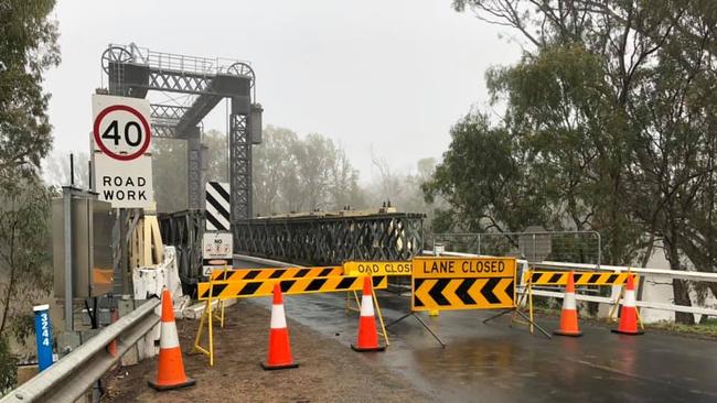 The NSW-Victoria border is now closed. Picture: Facebook