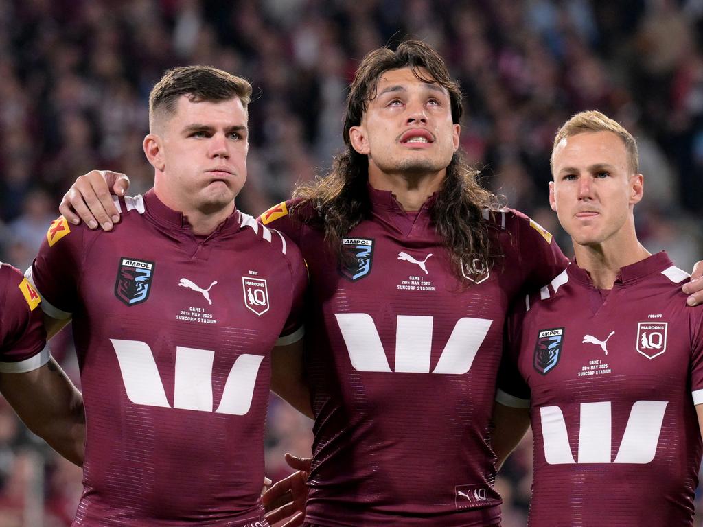Did Tino Fa'asuamaleaui’s emotions get the better of him? Picture: Getty Images