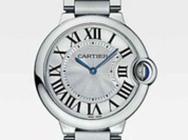 A watch by Cartier.