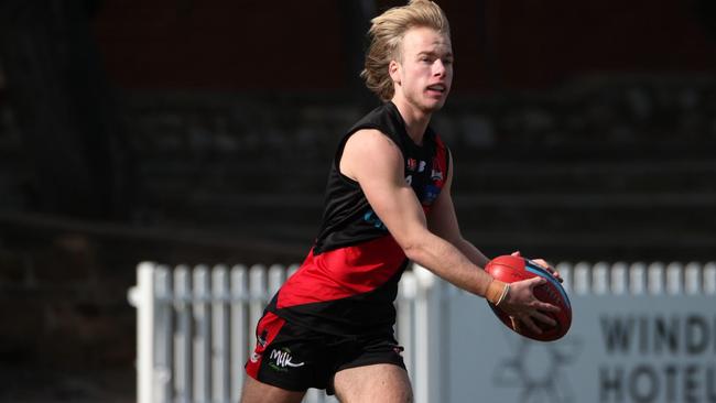 Former West Adelaide youngster Charlie Pridham has been a star for Glenunga. Picture: Peter Argent