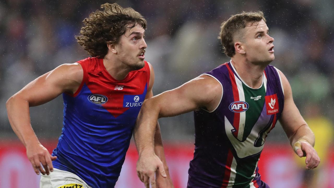 Luke Jackson (left) has a big decision to make. Picture: Will Russell/AFL Photos via Getty Images