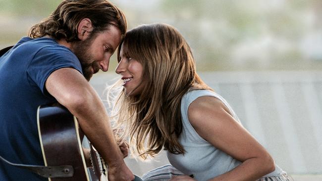 Bradley Cooper and Lady Gaga in A Star is Born