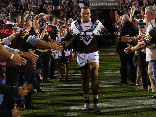 James Fisher-Harris will also depart the club he celebrated 200 first grade games with in Round 27. Picture: Getty Images