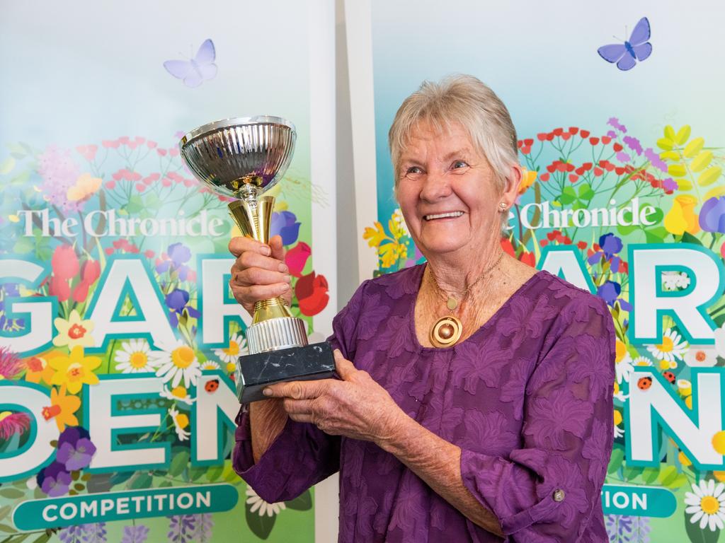 Reserve Grand Champion for Regional, Shirley Mundt, Westbrook.Chronicle Garden Competition, awards presentation at Oaks Toowoomba Hotel.Thursday September 14, 2 023