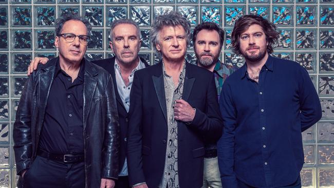 Crowded House will headline the 2025 Red Hot Summer Tour and Mackay’s Legends on the Lawn festivals. Picture: Stephen Dykes