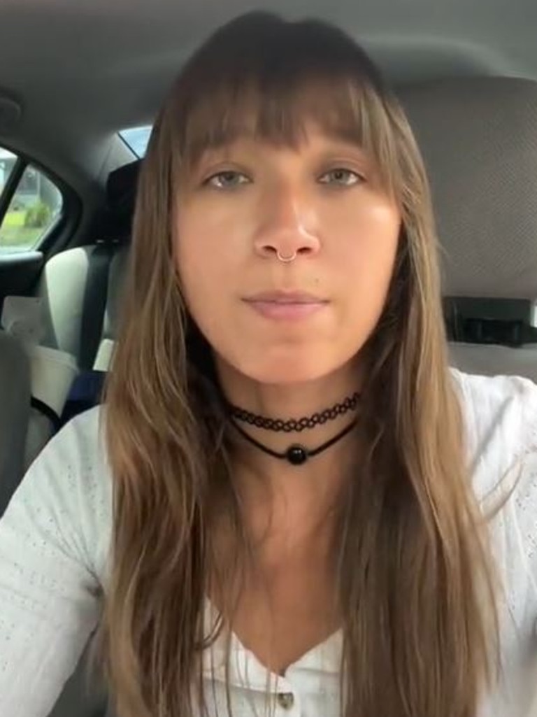 Ms Crump boasts 1 million followers on TikTok, and shared what it’s like to live in a car.