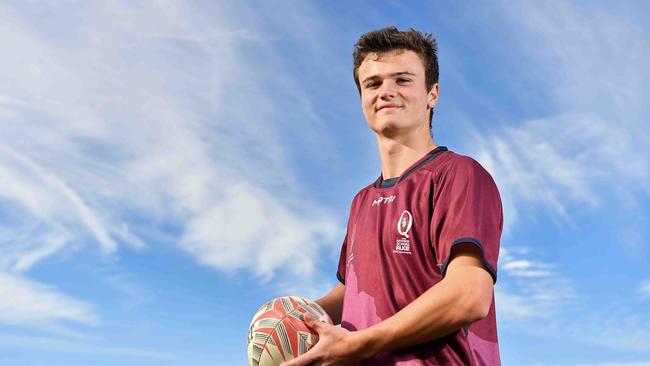 Finn Lawson made the Australian A Schoolboys rugby union team. .