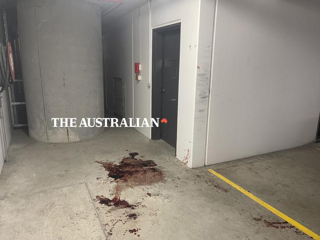 EXCLUSIVE: The scene where Former Lone Wolf bikie Yusuf Nazlioglu  was shot multiple times on Monday.