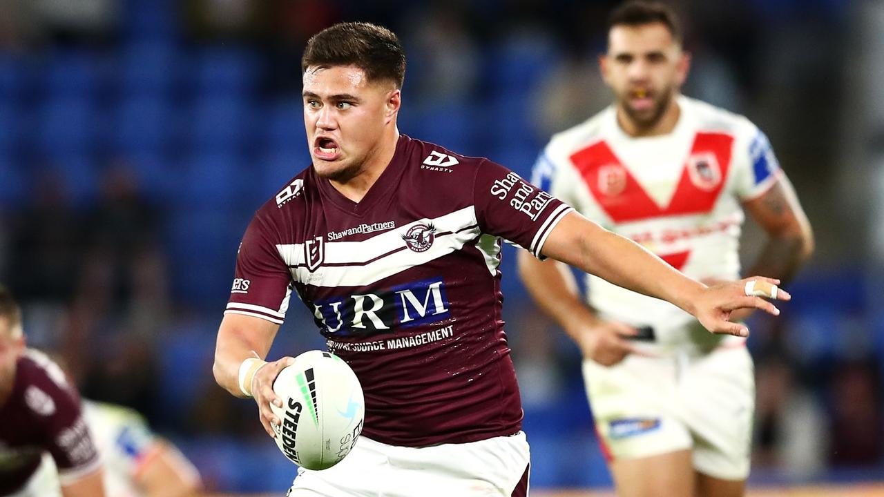 Josh Schuster has been picked in New Zealand’s preliminary squad for next year’s Rugby League World Cup. Picture: Chris Hyde/Getty Images