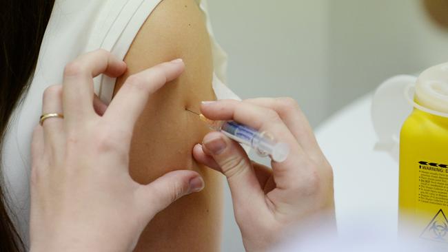 A generic image of a patient receiving an immunisation. Source: News Regional Media.