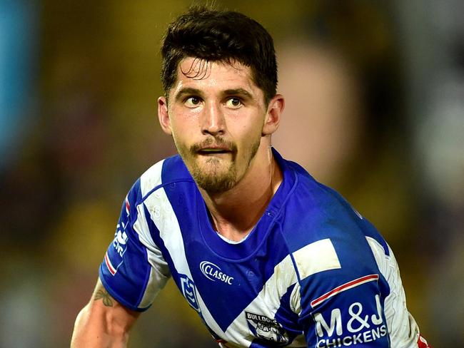 Jeremy Marshall-King . NRL; North Queensland Cowboys Vs Canterbury-Bankstown Bulldogs at 1300 Smiles Stadium. Picture: Alix Sweeney