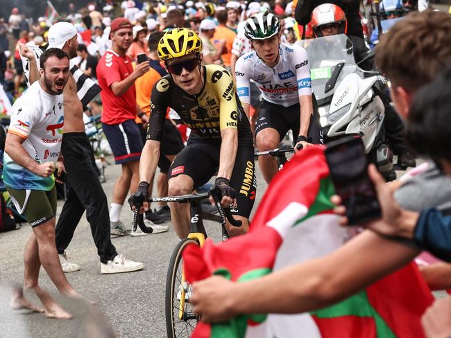 The cycling world is bracing for another classic Jonas Vingegaard vs Tadej Pogacar battle. Picture: AFP