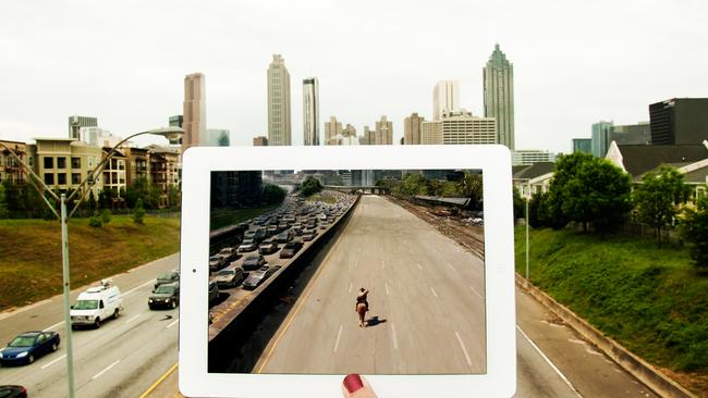 Sceneframing The Walking Dead in Atlanta, Georiga, USA. Picture: Fangirl Quest