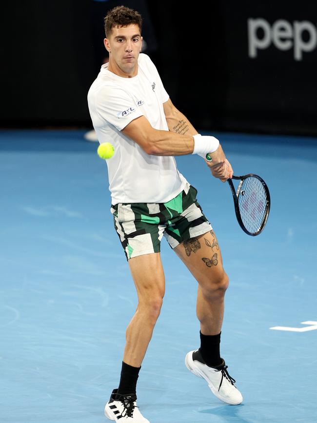 Thanasi Kokkinakis will be a drawcard at the Adelaide International. Picture: Sarah Reed/Getty Images