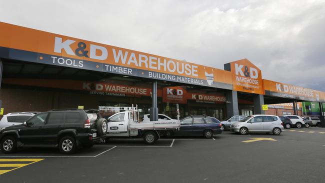 K&D hardware store in Murray St, Hobart. Picture: MATHEW FARRELL 