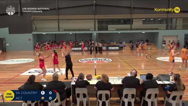 Replay: SA Country v ACT (U18 Women) - Basketball Australia Under-18 National Championships and Junior Wheelchair Championships Day 2