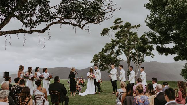 The wedding of Madeleine McGovern and Brandon Wellington. Pictures: Matthew Gillam Photography