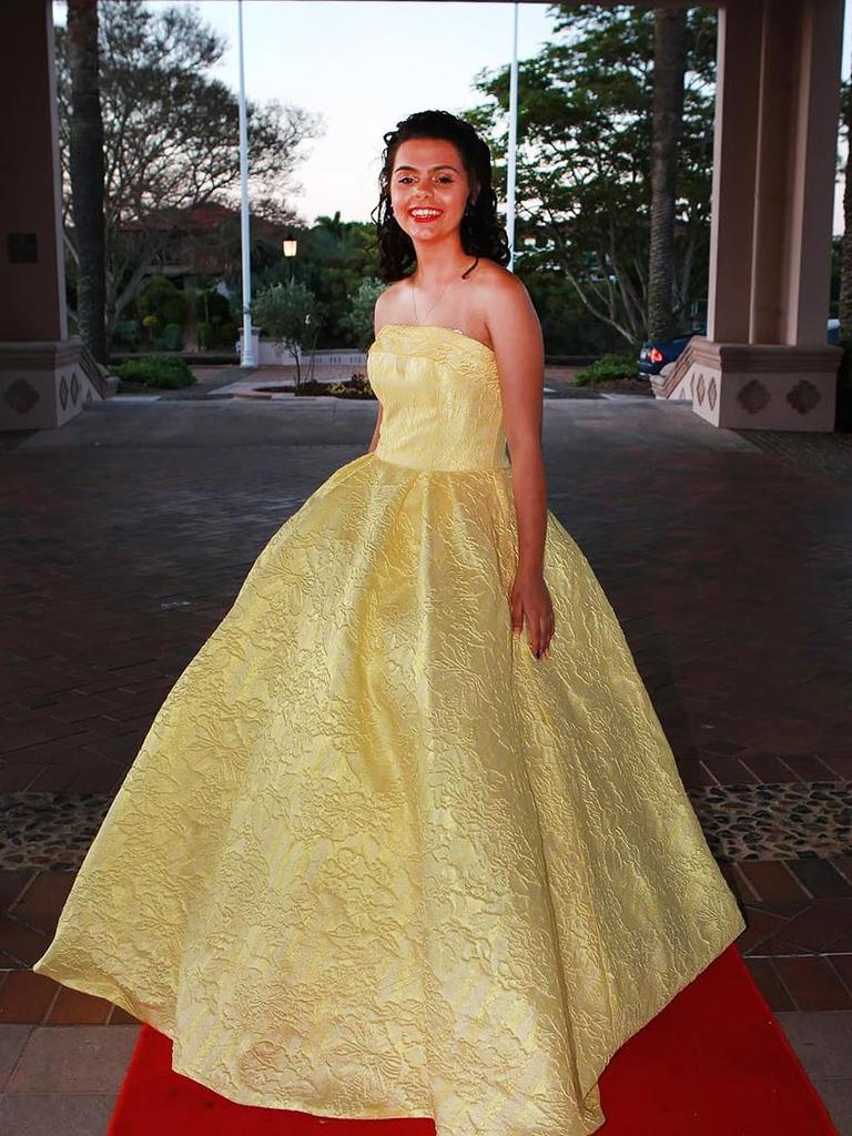 17th October 2020, Allana King Rivermount College attend their year 12 formal at Links hope Island Photo Paul Stevens SMP Images