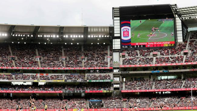 Crowds are expected to return to 100 per cent next season. Picture: Michael Klein