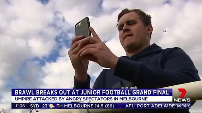 Brawl breaks out at junior football Grand Final 