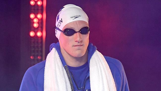 Australian swimming star Mack Horton.