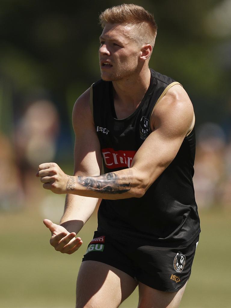 Jordan De Goey is expected to play against the Cats on Friday night.