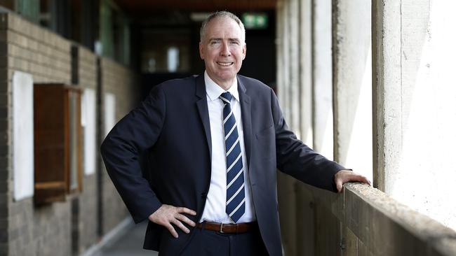 North Sydney Boys High School Principal Brian Ferguson. Picture: John Appleyard