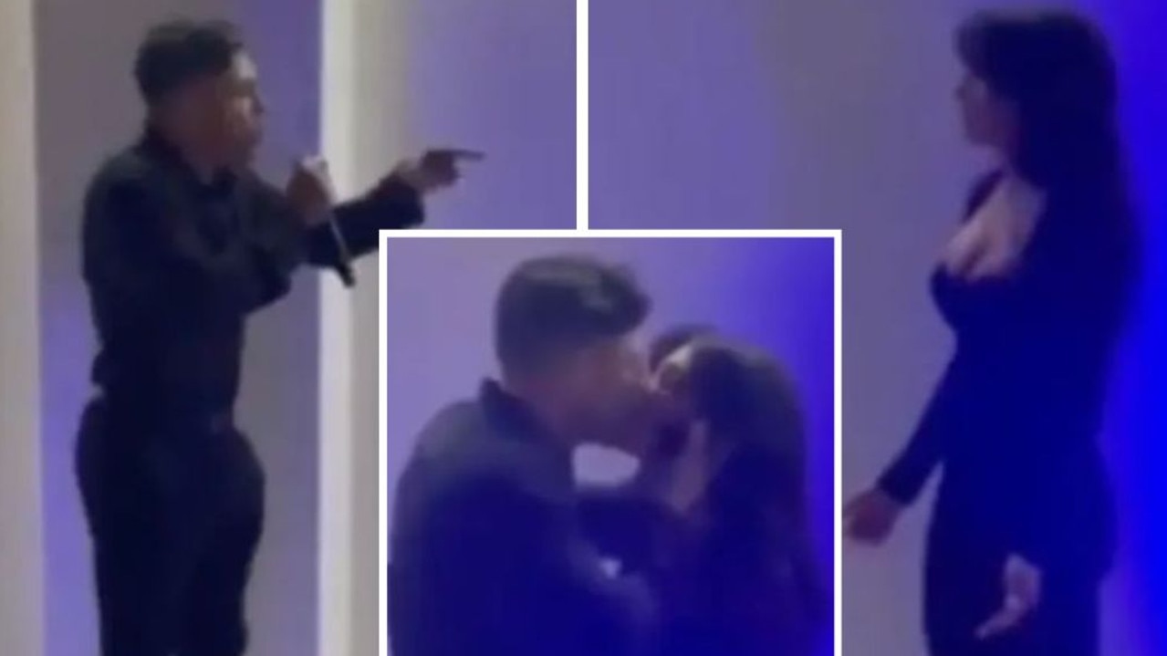 Husband confronts ‘cheating’ wife at his 40th