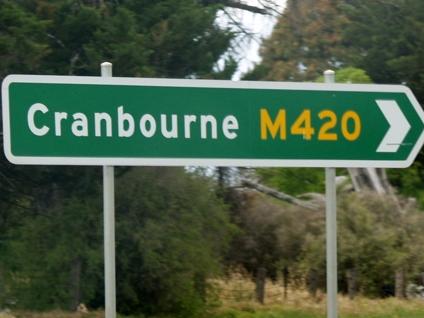 Cranbourne sign