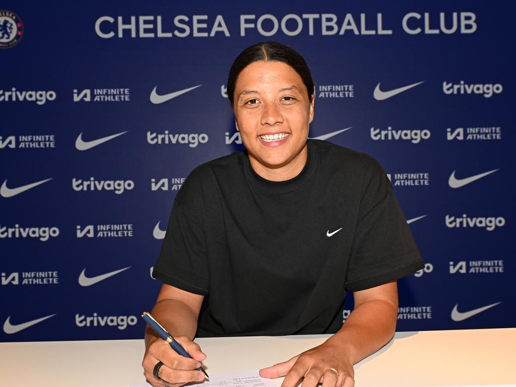 Matildas’ Super League: Sam Kerr stays true blue with Chelsea, despite ...