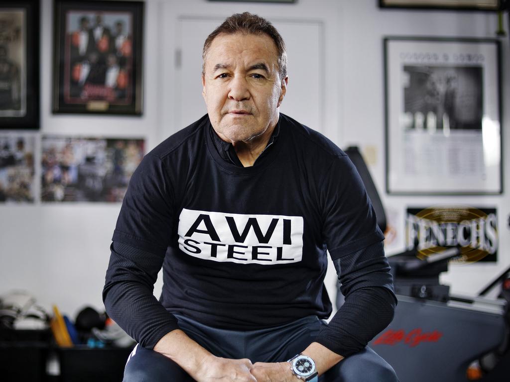 Australian boxing legend Jeff Fenech has expressed his regret over losing contact with missing former Sharks star Michael Speechley. Picture: Sam Ruttyn